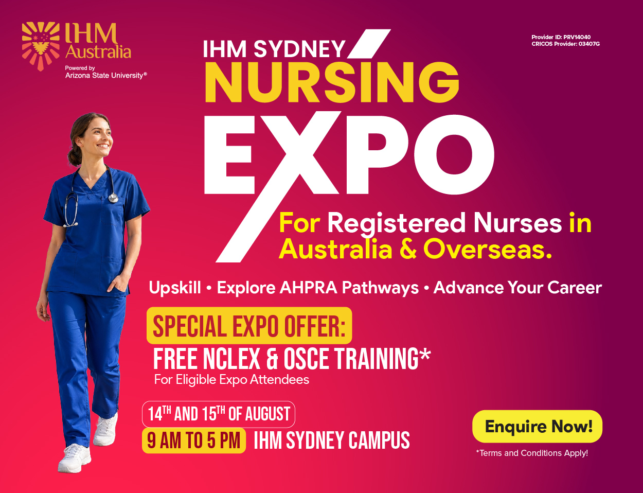 Sydney Expo August Pop up